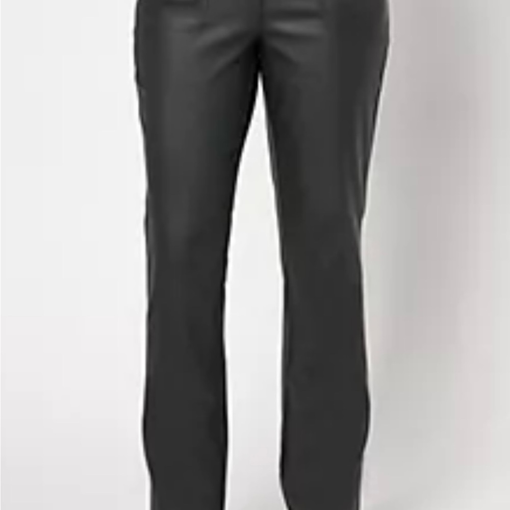 Belle by Kim Gravel Petite Rebelleious Coated Twill Baby Boot Pant, size 14P